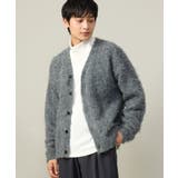 【ユニセックス】起毛シャギーニットカーディガン | a.v.v【MEN】 | 詳細画像1