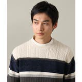 【毎年大人気】モールボーダークルーネックニット | a.v.v【MEN】 | 詳細画像43
