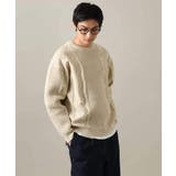 【プレゼントにもオススメ】アラン編みクルーネックニット | a.v.v【MEN】 | 詳細画像37