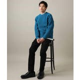 【プレゼントにもオススメ】アラン編みクルーネックニット | a.v.v【MEN】 | 詳細画像5