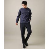 【春まで使える】エッフェル刺繍ボートネックニット | a.v.v【MEN】 | 詳細画像11 
