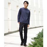 【春まで使える】エッフェル刺繍ボートネックニット | a.v.v【MEN】 | 詳細画像15 