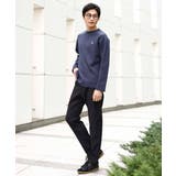 【春まで使える】エッフェル刺繍ボートネックニット | a.v.v【MEN】 | 詳細画像16 