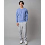 【洗濯機で洗える】ジャカードクルーネックニット | a.v.v【MEN】 | 詳細画像13 