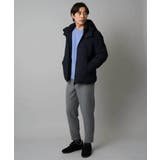 【洗濯機で洗える】ジャカードクルーネックニット | a.v.v【MEN】 | 詳細画像20 