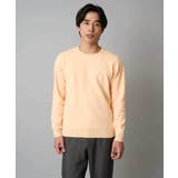 【洗濯機で洗える】ジャカードクルーネックニット | a.v.v【MEN】 | 詳細画像30 