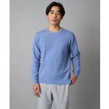 【洗濯機で洗える】ジャカードクルーネックニット | a.v.v【MEN】 | 詳細画像34 