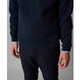 【洗濯機で洗える】ジャカードクルーネックニット | a.v.v【MEN】 | 詳細画像47 