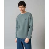 【洗濯機で洗える】ワンポイント刺繍ボートネックニット | a.v.v【MEN】 | 詳細画像16