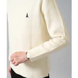 【洗濯機で洗える】ワンポイント刺繍ボートネックニット | a.v.v【MEN】 | 詳細画像26