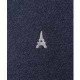 【洗濯機で洗える】ワンポイント刺繍ボートネックニット | a.v.v【MEN】 | 詳細画像29