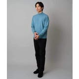 【洗える】14ゲージスマートモックネックニット〈ON/OFF SERIES〉 | a.v.v【MEN】 | 詳細画像4