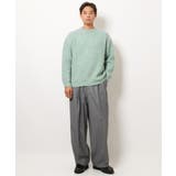 【ユニセックス】ふわ軽クルーネックニット | a.v.v【MEN】 | 詳細画像25