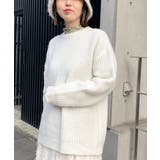 【ユニセックス】ふわ軽クルーネックニット | a.v.v【MEN】 | 詳細画像5