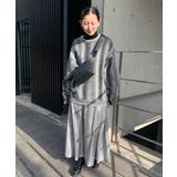 【ユニセックス】グラデストライプワイドシルエットニット | a.v.v【MEN】 | 詳細画像6 