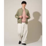 【洗濯機で洗える】タックメッシュクルーネックニット | a.v.v【MEN】 | 詳細画像37