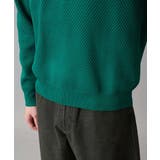 【洗濯機で洗える】ポップコーンスキッパーニットポロ | a.v.v【MEN】 | 詳細画像16 