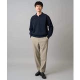 【洗濯機で洗える】ポップコーンスキッパーニットポロ | a.v.v【MEN】 | 詳細画像6 