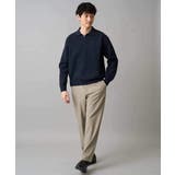 【洗濯機で洗える】ポップコーンスキッパーニットポロ | a.v.v【MEN】 | 詳細画像7 