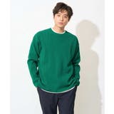 【ニット+カットソー２点セット】アゼ編クルーネックニット | a.v.v【MEN】 | 詳細画像19 