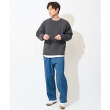 【ニット+カットソー２点セット】アゼ編クルーネックニット | a.v.v【MEN】 | 詳細画像6 