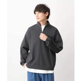【大人カジュアル】ハーフジップニット | a.v.v【MEN】 | 詳細画像7 