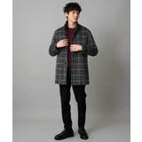 【洗濯機で洗える】ダブルフェイスクルーネックニット | a.v.v【MEN】 | 詳細画像17