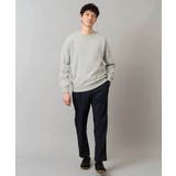 【洗濯機で洗える】ダブルフェイスクルーネックニット | a.v.v【MEN】 | 詳細画像21