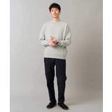 【洗濯機で洗える】ダブルフェイスクルーネックニット | a.v.v【MEN】 | 詳細画像22