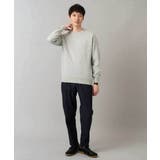 【洗濯機で洗える】ダブルフェイスクルーネックニット | a.v.v【MEN】 | 詳細画像23
