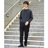 【洗濯機で洗える】ダブルフェイスクルーネックニット | a.v.v【MEN】 | 詳細画像25