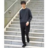【洗濯機で洗える】ダブルフェイスクルーネックニット | a.v.v【MEN】 | 詳細画像26