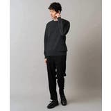 【洗濯機で洗える】ダブルフェイスクルーネックニット | a.v.v【MEN】 | 詳細画像30