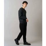 【洗濯機で洗える】ダブルフェイスクルーネックニット | a.v.v【MEN】 | 詳細画像31