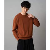 【洗濯機で洗える】ダブルフェイスクルーネックニット | a.v.v【MEN】 | 詳細画像33