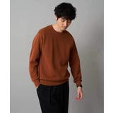 【洗濯機で洗える】ダブルフェイスクルーネックニット | a.v.v【MEN】 | 詳細画像34