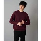 【洗濯機で洗える】ダブルフェイスクルーネックニット | a.v.v【MEN】 | 詳細画像39