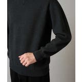 【洗濯機で洗える】ダブルフェイスクルーネックニット | a.v.v【MEN】 | 詳細画像52