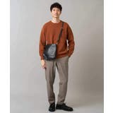 【洗濯機で洗える】ダブルフェイスクルーネックニット | a.v.v【MEN】 | 詳細画像6