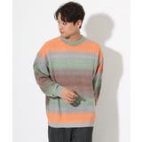 グラデーションワイドシルエットニット | a.v.v【MEN】 | 詳細画像24 