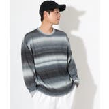 グラデーションワイドシルエットニット | a.v.v【MEN】 | 詳細画像28 
