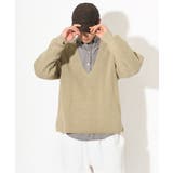 【洗濯機で洗える】Vネックニット | a.v.v【MEN】 | 詳細画像13 