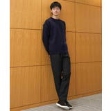 【春まで使える】きれいめスウェットライクニットプルオーバー | a.v.v【MEN】 | 詳細画像14 