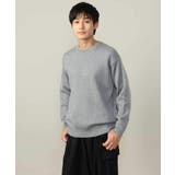【春まで使える】きれいめスウェットライクニットプルオーバー | a.v.v【MEN】 | 詳細画像28 
