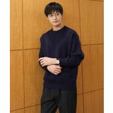【春まで使える】きれいめスウェットライクニットプルオーバー | a.v.v【MEN】 | 詳細画像36 