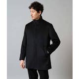 ブラック | ウールライトビーバースタンドカラージャケット | a.v.v【MEN】