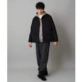 フェイクウールワイドシルエットカバーオール | a.v.v【MEN】 | 詳細画像12 