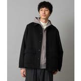 フェイクウールワイドシルエットカバーオール | a.v.v【MEN】 | 詳細画像2 