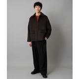 フェイクウールワイドシルエットカバーオール | a.v.v【MEN】 | 詳細画像3 