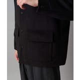 フェイクウールワイドシルエットカバーオール | a.v.v【MEN】 | 詳細画像36 